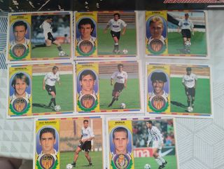14 Cromos Valencia CF 96-97 Nuevos