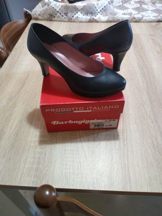 Scarpe donna Barbagrigia tacco nero 36