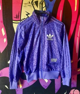 S Chaqueta Adidas Chile 62 Leopardo Morado