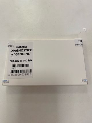 Batteria IP13 diagnostica e originale