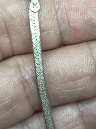 Cadena Milor Plata 925 Vintage Made in Italy