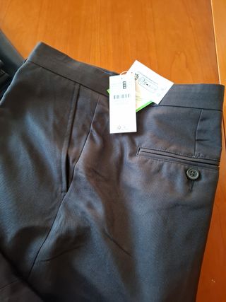 Pantalón gris marengo básico sin estrenar