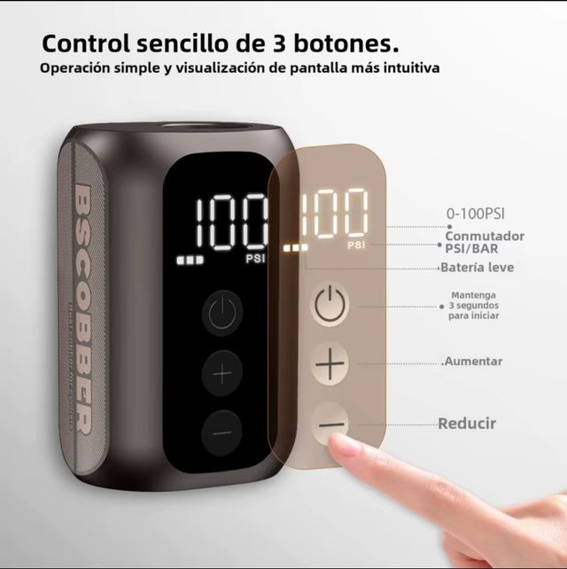 Mini Bomba de Aire Portátil