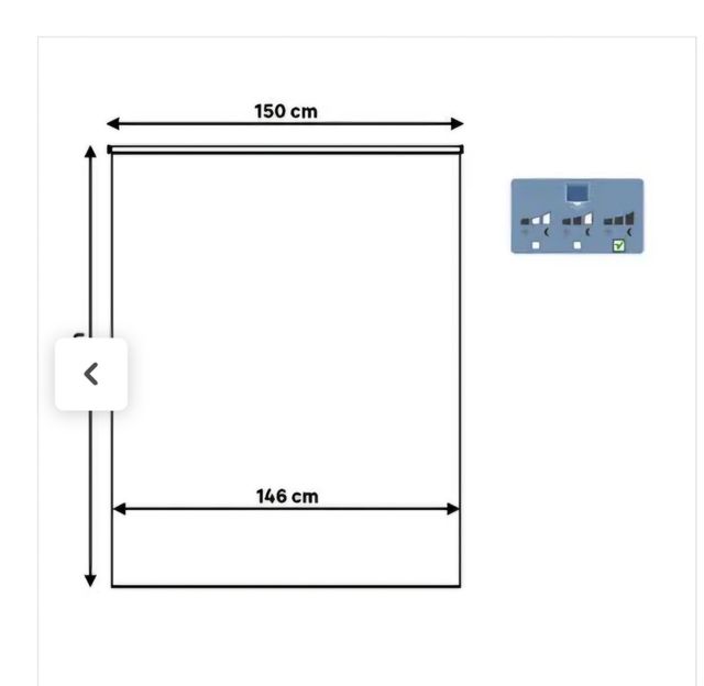 100 estores enrollables térmicos opacos de Poliest