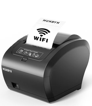 Impresora Térmica MUNBYN WiFi + Rollos