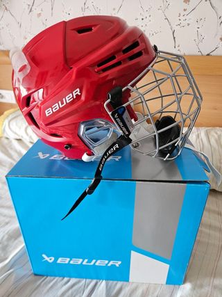 Nuevo. Casco Bauer RE-AKT 65 Combo Talla M