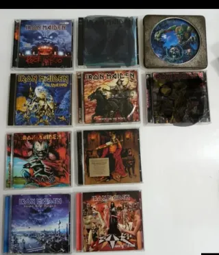 8 Iron Maiden CD CDs Elige