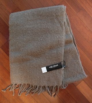 Sciarpa Marta Marzotto Nocciola con Lurex