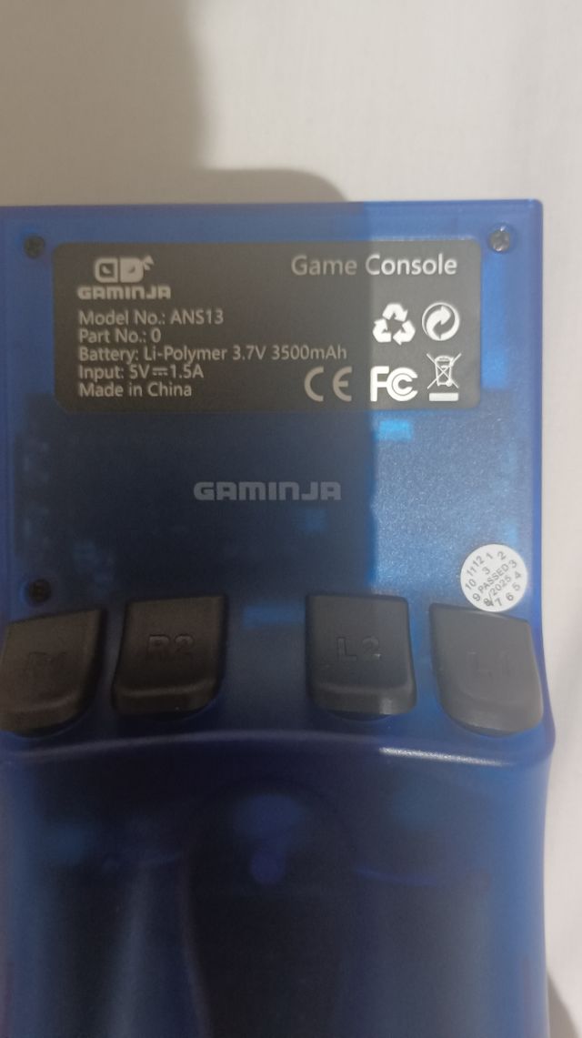 Consola Retro Anbernic RG351MP Azul