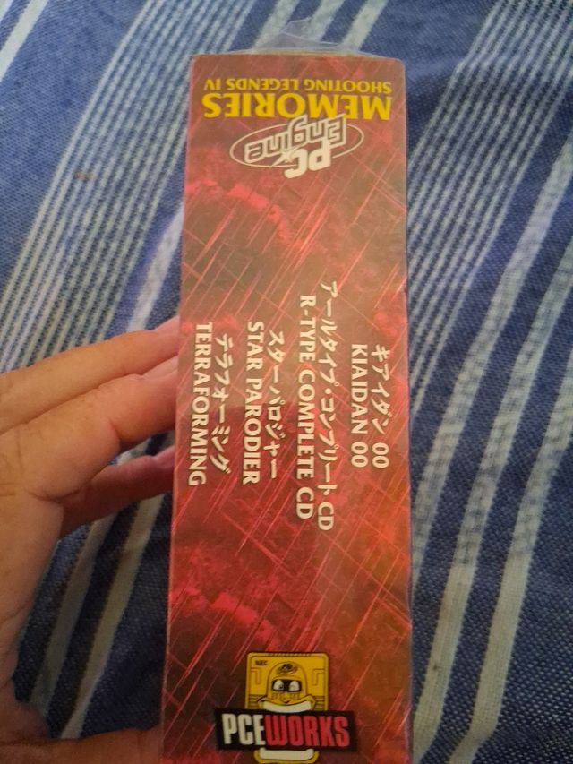 PC Engine Memorias CD-ROM