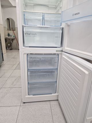 Nevera Combi BOSCH Blanca