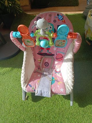 Hamaca para bebé con diseño espacial