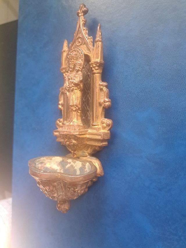 Benditera antigua de bronce, S. José de la Montaña