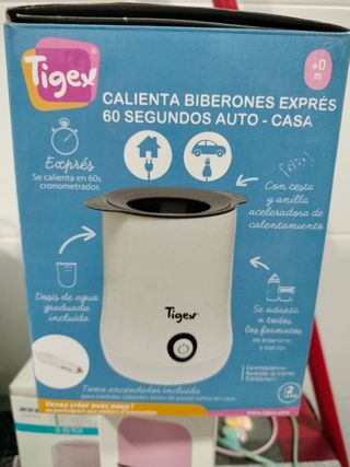 Calienta biberones Tigex exprés auto-casa