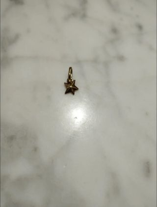 Pandora Charm Estrella Oro 14k Negro