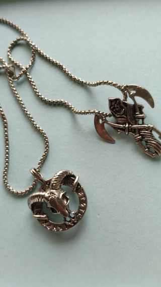 Chain with Nordic Viking Odin Lunavan