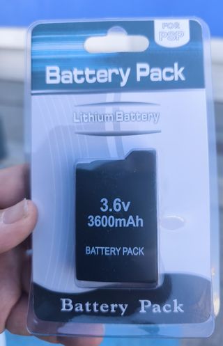 Batería PSP Nueva 3.6v 3600mAh