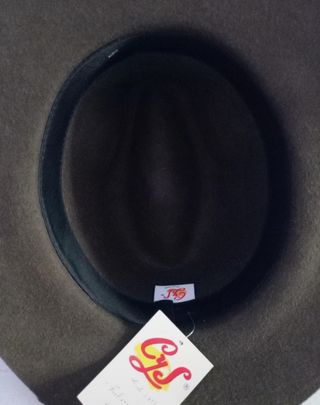 SOMBRERO de LANA verde 
