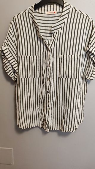 Conjunto Camisa y Pantalón Rayas