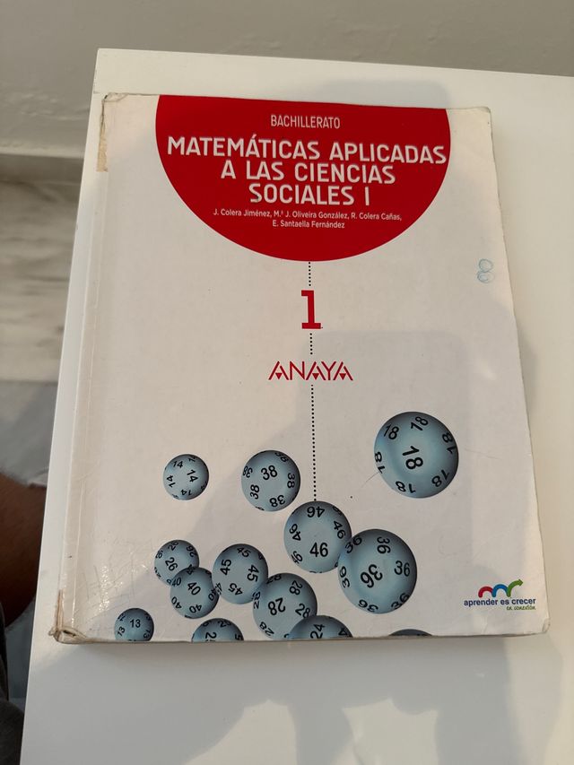 Matemáticas aplicadas a las Ciencias Sociales I.