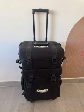 Maletín Maquillaje Profesional Kemier Negro
