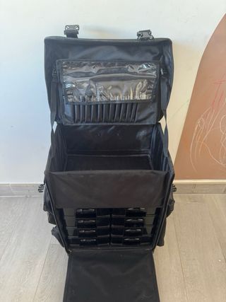 Maletín Maquillaje Profesional Kemier Negro