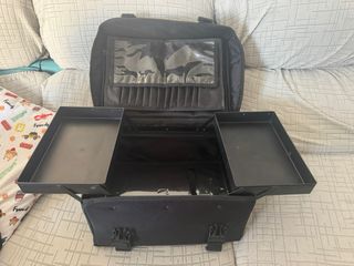 Maletín Maquillaje Profesional Kemier Negro