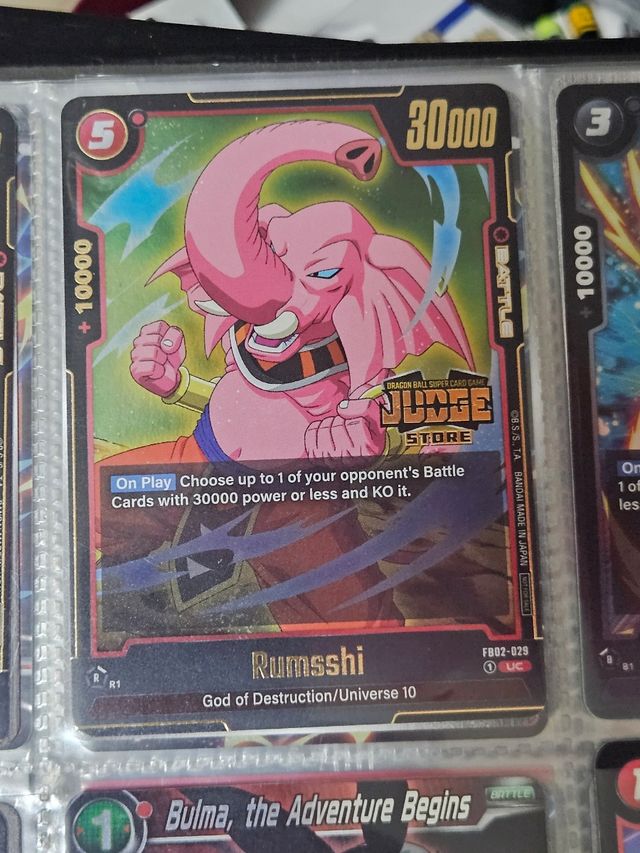 Carta Dragon Ball Super Rumsshi FB02-029