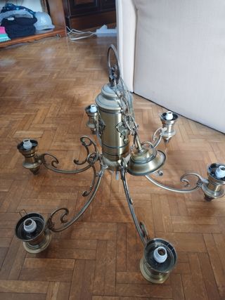 Lámpara Vintage Latón