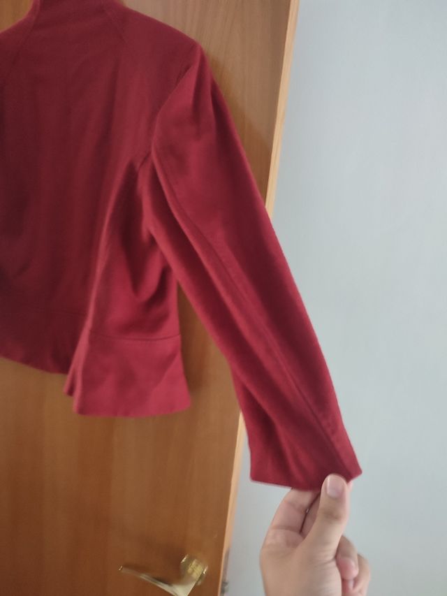 Chaqueta Mujer Entretiempo Roja