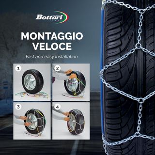 Cadenas Nieve Bottari Rapid T2 9mm