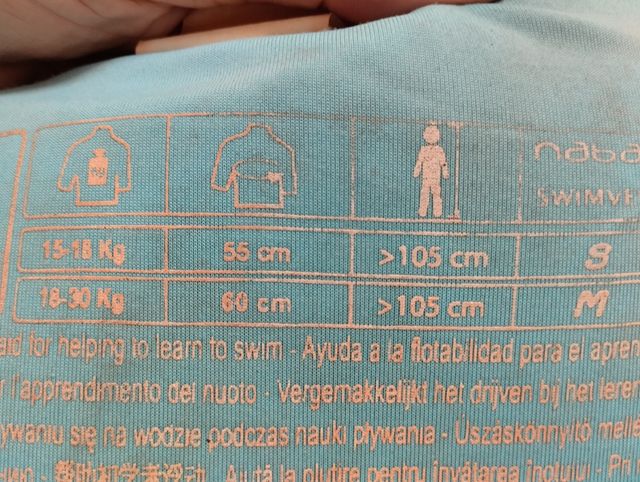 Chaleco salvavidas infantil Nabaiji