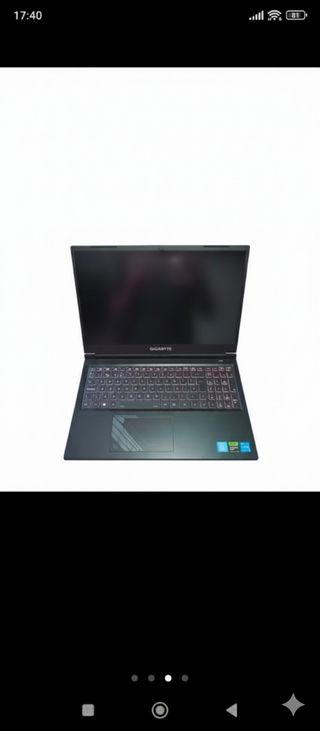 Urge venta Portátil Gigabyte G5 Nuevo a estrenar