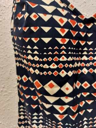 Bañador estampado geométrico
