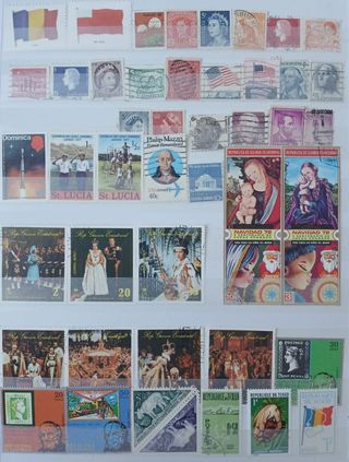 Collezione di francobolli 2067: temi vari