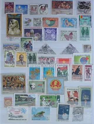 Collezione di francobolli 2067: temi vari