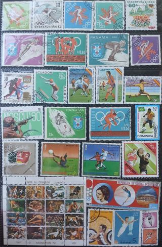 Collezione di francobolli 2067: temi vari