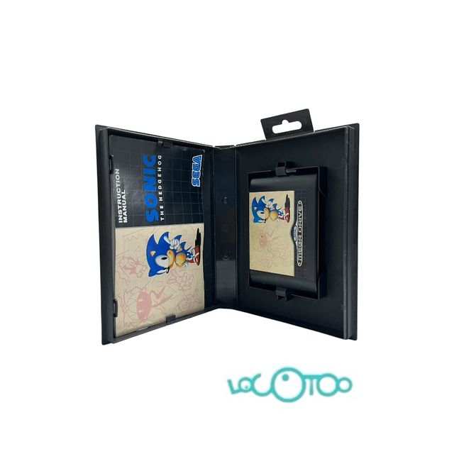 Sega Mega Drive Sonic The Hedgehog -E0114851CV-