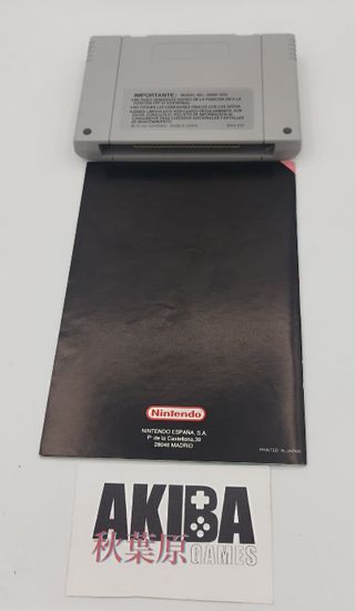 Super Nintendo Mario Kart PAL Version