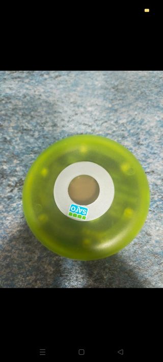 Termómetro de baño SATO verde