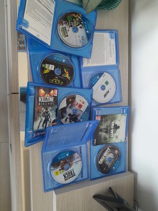 Lote 6 Juegos PS4: Killzone,Plants vs Zombies fc25