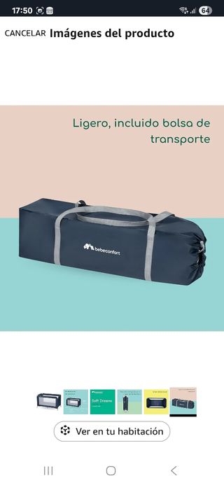 Cuna de Viaje Bebe Confort Soft Dreams