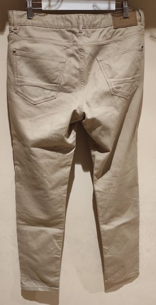 Pantalón Zara Hombre Beige