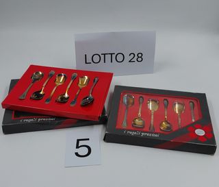 Set 12 cucchiaini silver plated