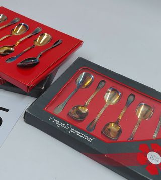 Set 12 cucchiaini silver plated