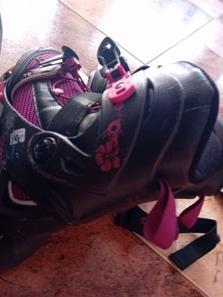 Patines Oxelo con mochila y protecciones