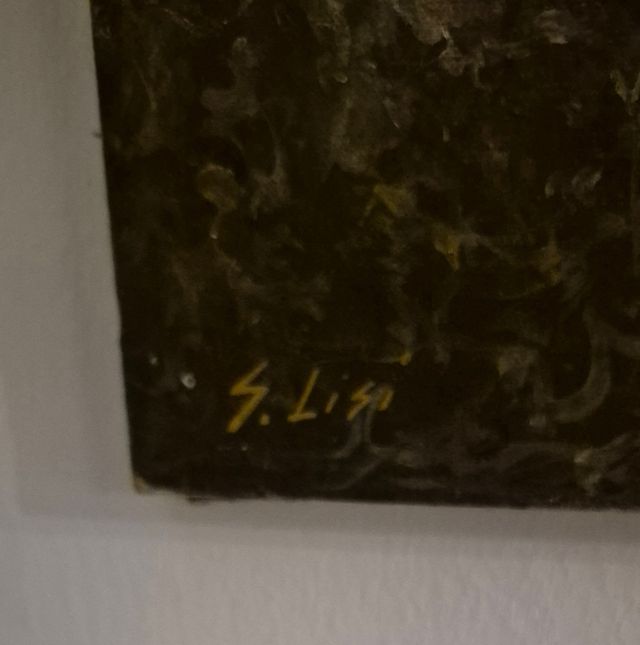 Olio su tela metà '900