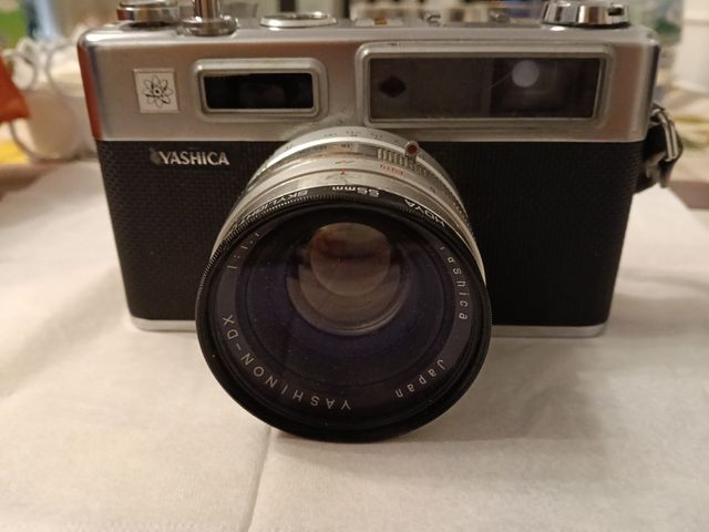 Macchina Fotografica Yashica Elettra Vintage