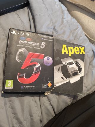Caja Gran Turismo 5 PS3 + Revista Apex