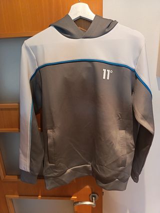Sudadera 11 Degrees Gris Talla 13/15
